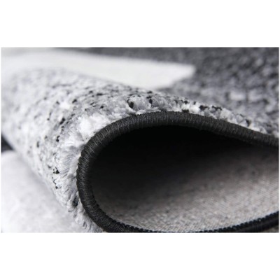 Tapete Aba Doble Desvanecido Carbón