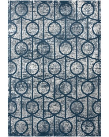 Tapete Eden Geometria Azul