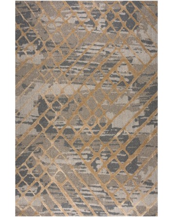 Tapete Amazonas Cuadricula Abstracta en Beige