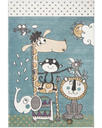 Tapete Carrusel Animalitos Amigos