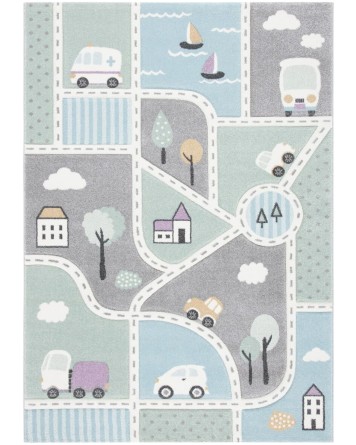 Tapete Carrusel Calles y Coches