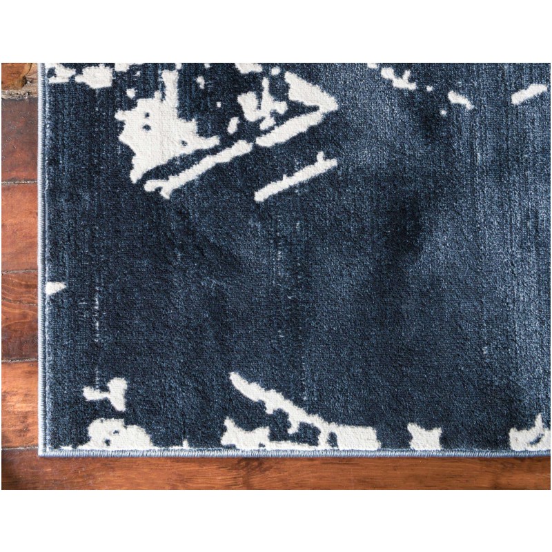 Tapete Christie Rombos Azul Marino