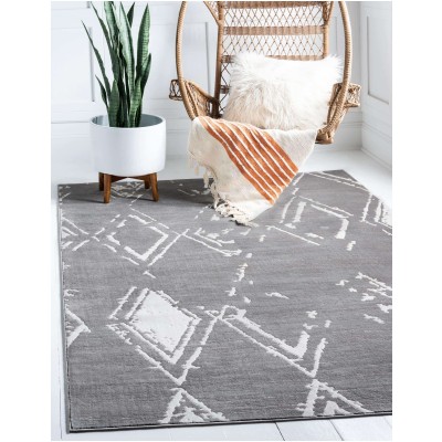 Tapete Christie Rombos Gris