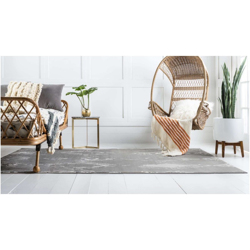 Tapete Christie Rombos Gris