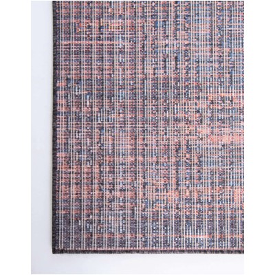 Tapete Rania Rombos Dispersos Azul marino