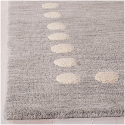 Tapete Kiddo Borde de Puntos en Gris