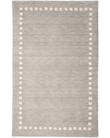 Tapete Kiddo Borde de Puntos en Gris