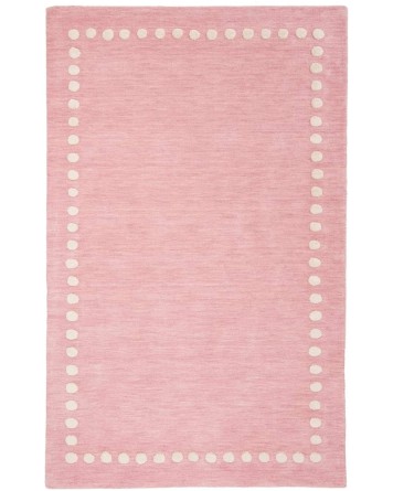 Tapete Kiddo Borde de Puntos en Rosa