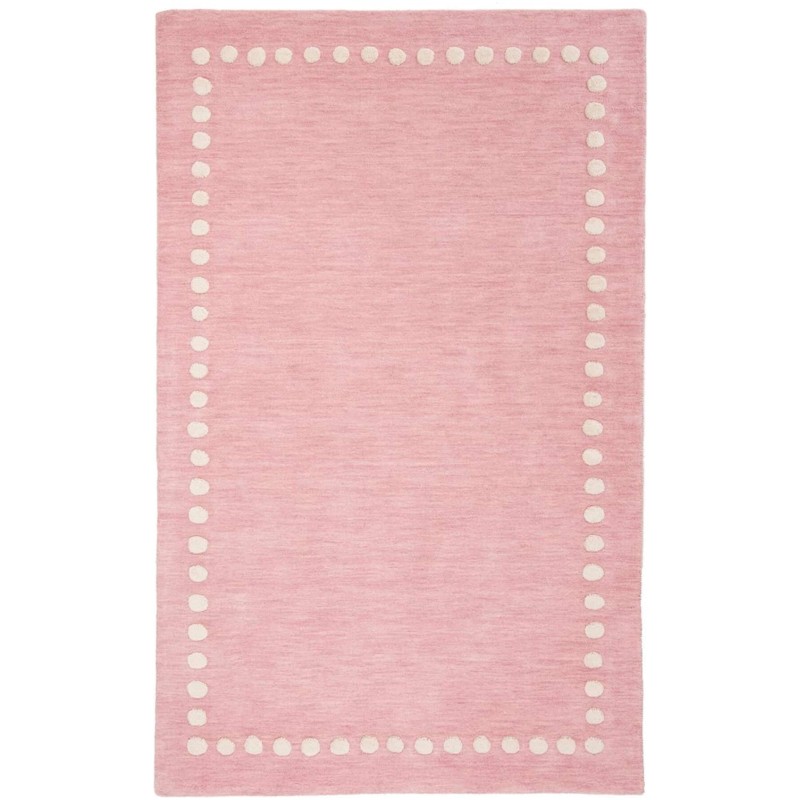 Tapete Kiddo Borde de Puntos en Rosa