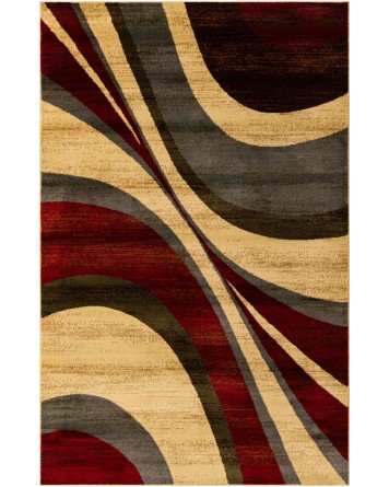 Tapete Espresso Ondas Curveadas