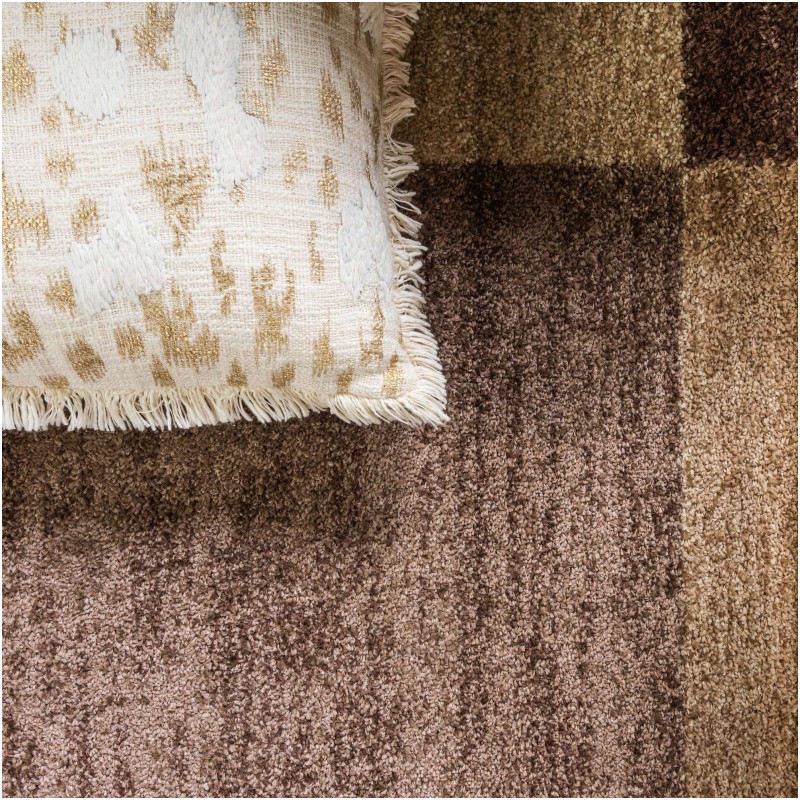 Tapete Otoño a Cuadros Café Claro