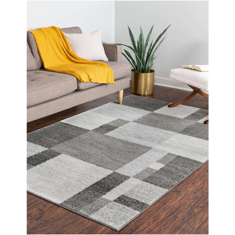 Tapete Otoño a Cuadros Grises