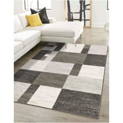 Tapete Otoño a Cuadros Grises