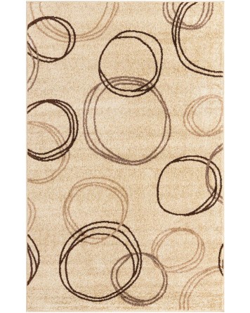 Tapete Otoño Círculos Beige