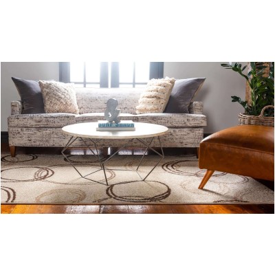 Tapete Otoño Círculos Beige