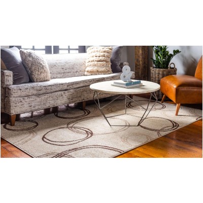 Tapete Otoño Círculos Beige