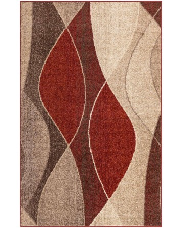 Tapete Otoño con Ondas Ladrillo