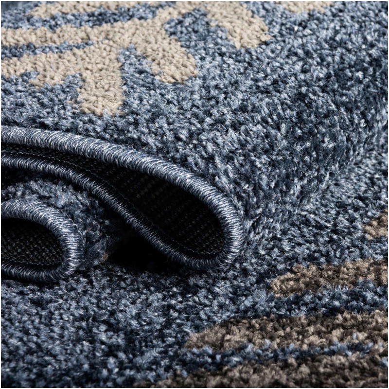 Tapete Otoño Flechas Azul Marino