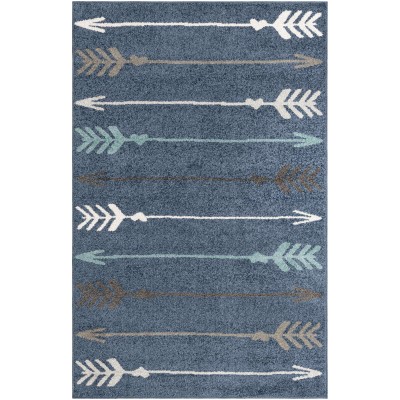 Tapete Otoño Flechas Azul Marino