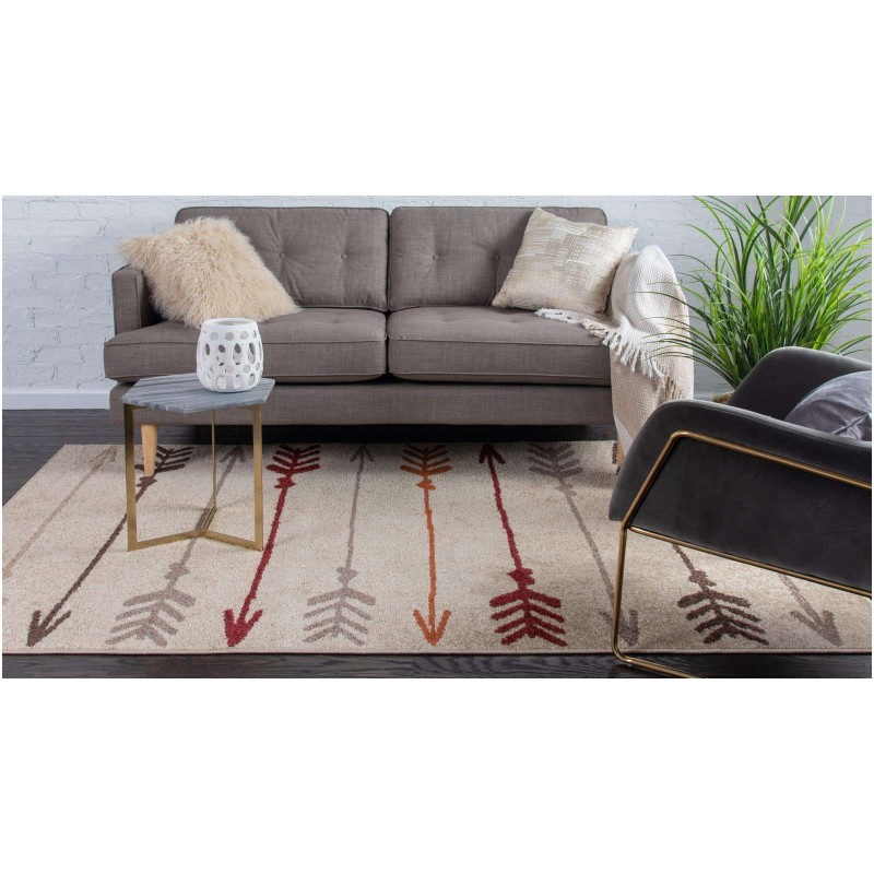 Tapete Otoño Flechas Beige