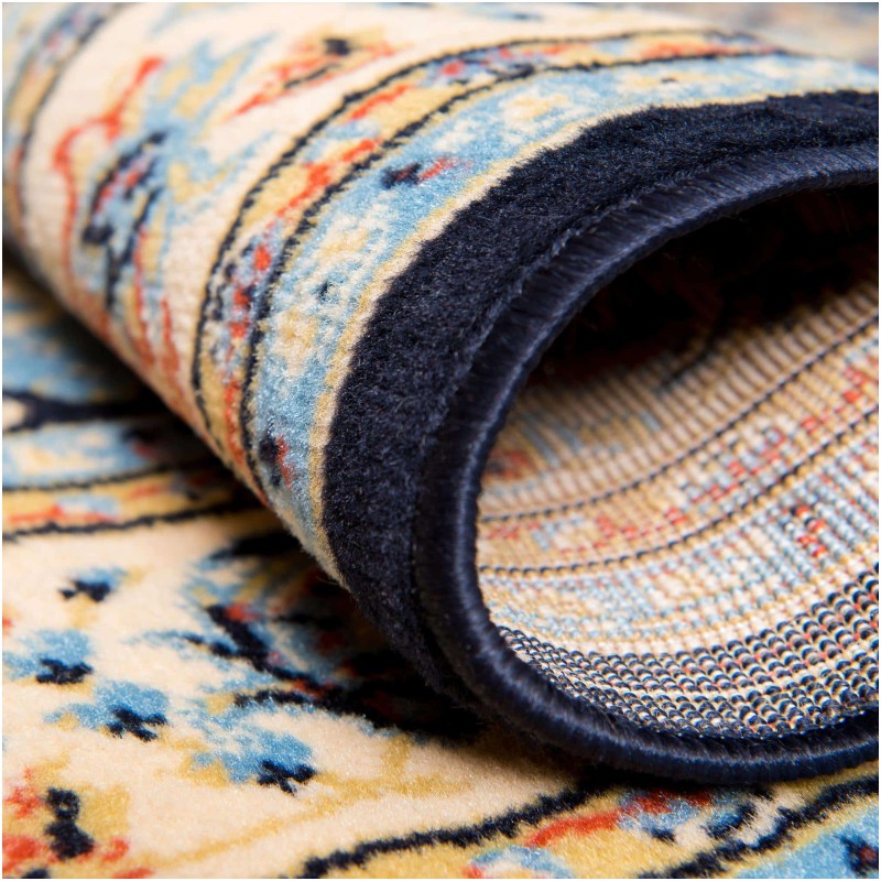 Tapete Valle Persa en Azul Marino