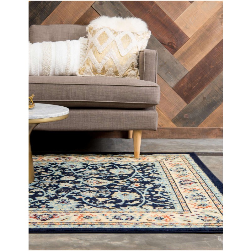 Tapete Valle Persa en Azul Marino