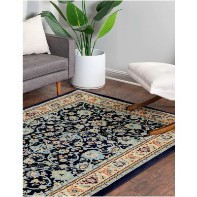 Tapete Valle Persa en Azul Marino