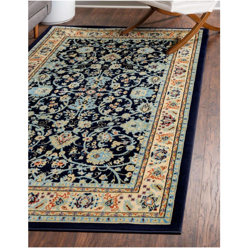 Tapete Valle Persa en Azul Marino