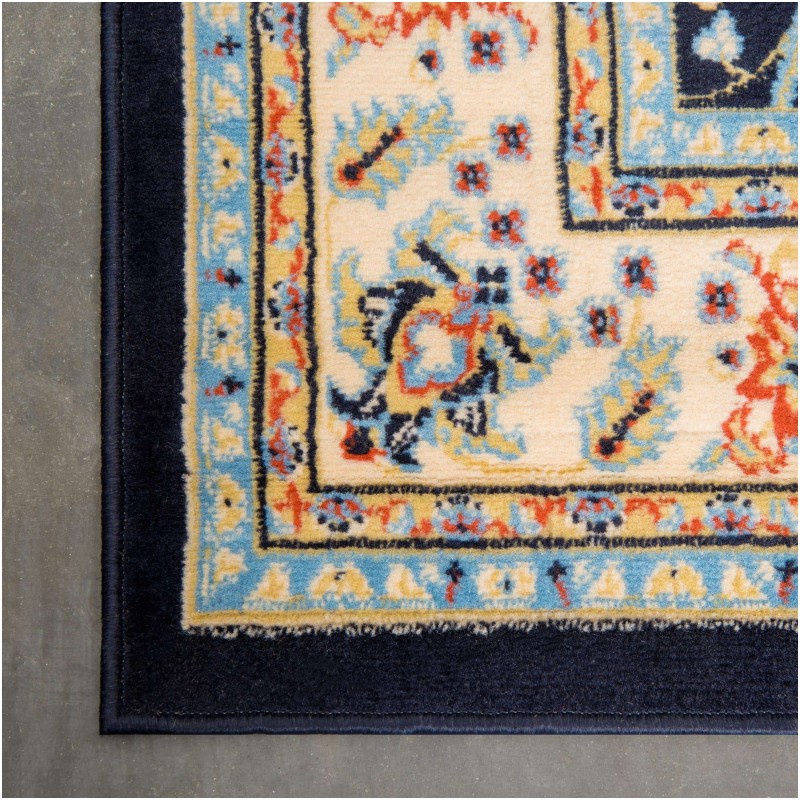 Tapete Valle Persa en Azul Marino