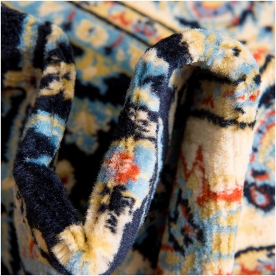 Tapete Valle Persa en Azul Marino