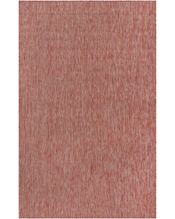 Tapete Solido Exterior en Rojo