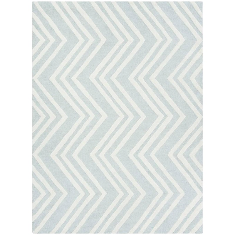 Tapete Kiddo Chevron Celeste