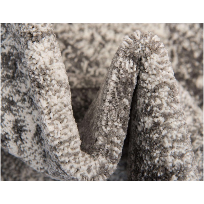 Tapete Italo Medallón Desvanecido Gris