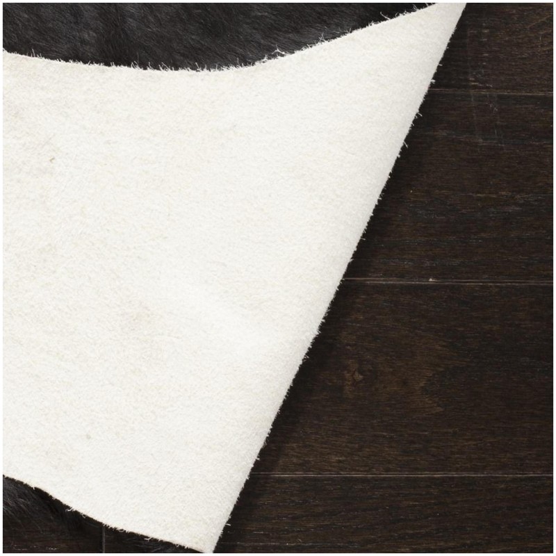 Tapete Gaucho Piel de Vaca en Negro