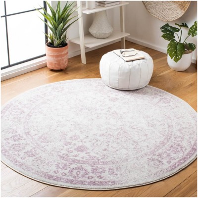 Tapete Adira Arboleda Desgastada en Lavanda