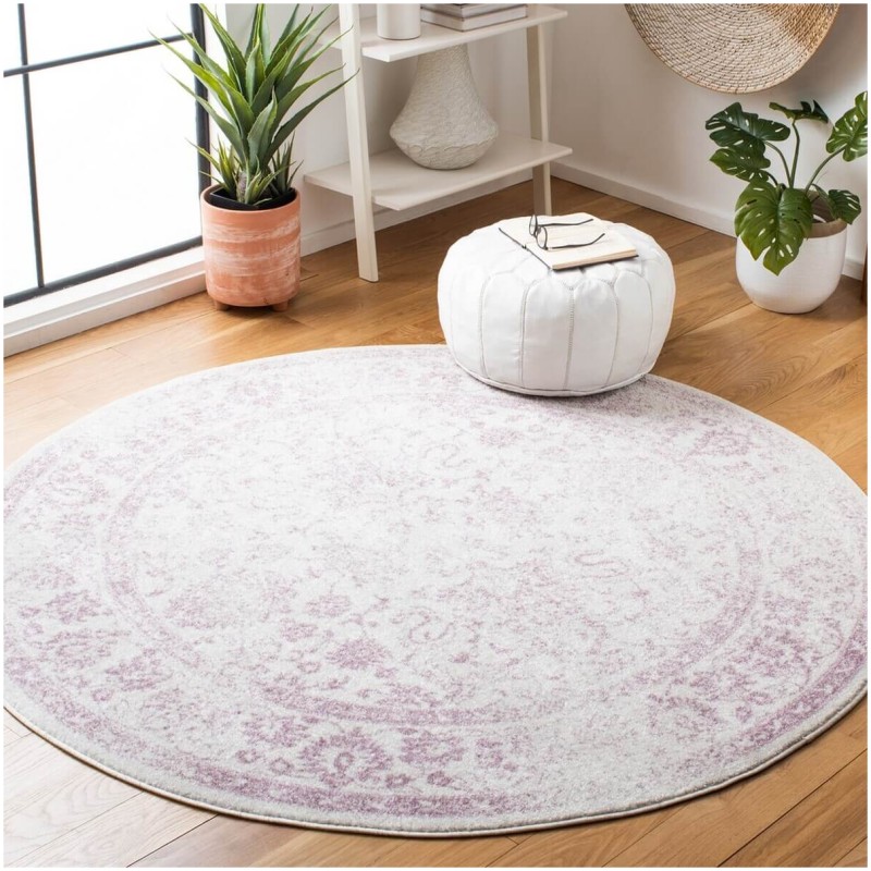 Tapete Adira Arboleda Desgastada en Lavanda