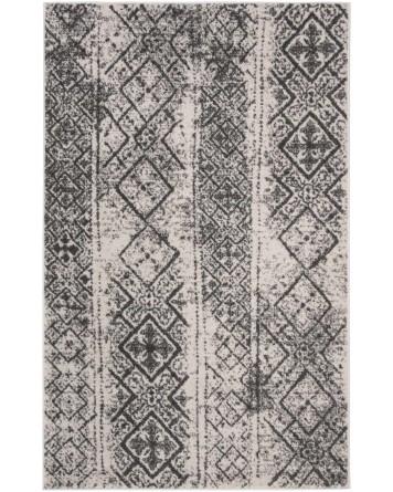 Tapete Adira Columnas de Diamantes en Plata