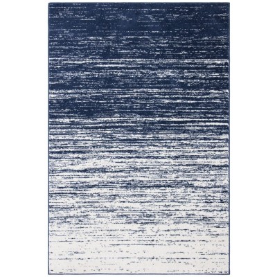 Tapete Adira Desvanecido en Marino