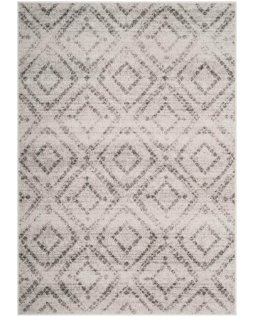 Tapete Adira Diamantes Tribales en Gris