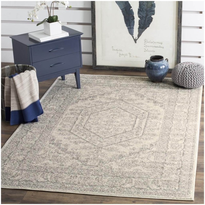 Tapete Adira Medallón en Marfil