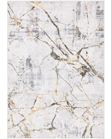 Tapete Emilia Abstracto Roca Dorada