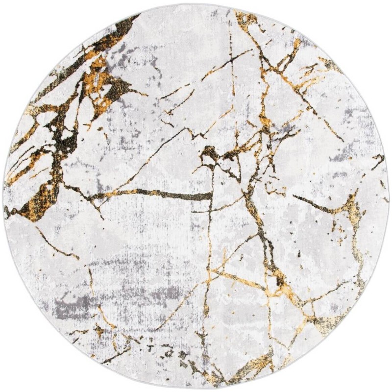 Tapete Emilia Abstracto Roca Dorada