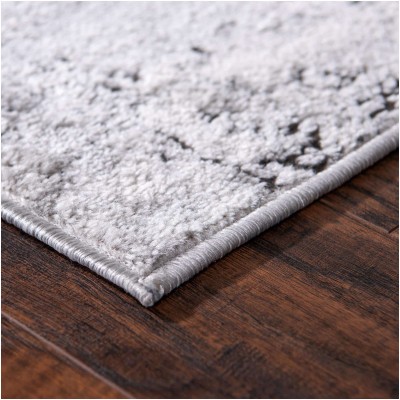 Tapete Saxon Abstracto en Gris