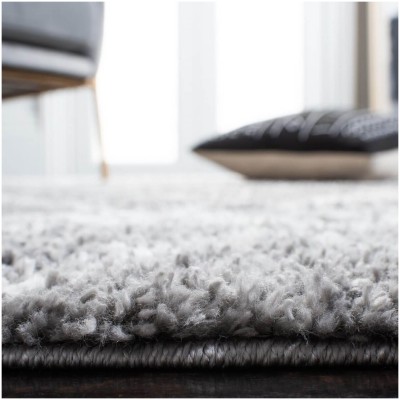 Tapete Bavaria de Franjas Enrejadas Gris