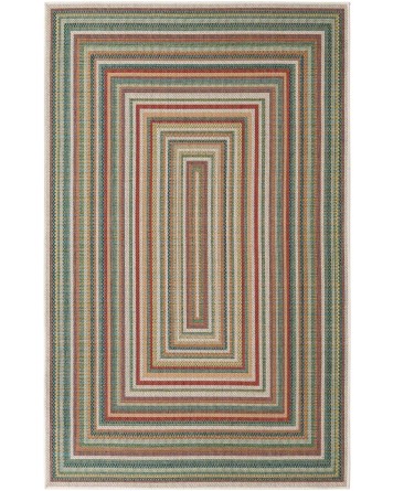 Tapete Cabos Rectángulos Multicolor