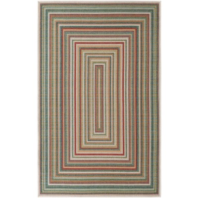 Tapete Cabos Rectángulos Multicolor