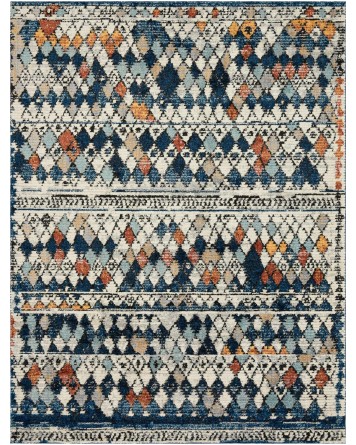 Tapete Rania Mini Rombos Multicolor