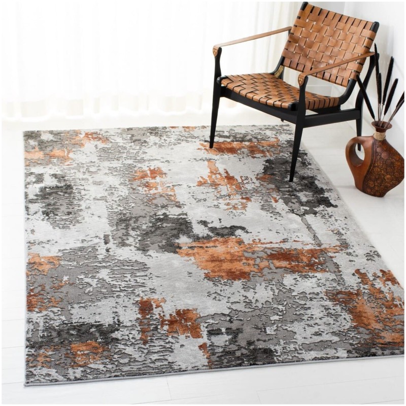 Tapete Destreza Brochazos con Cobre