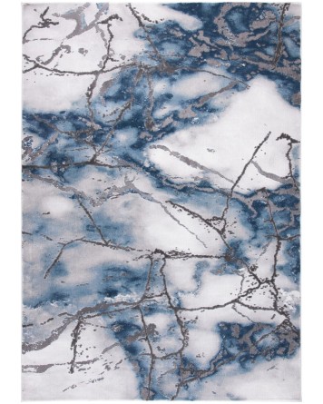 Tapete Destreza Grietas Sombras con Azul