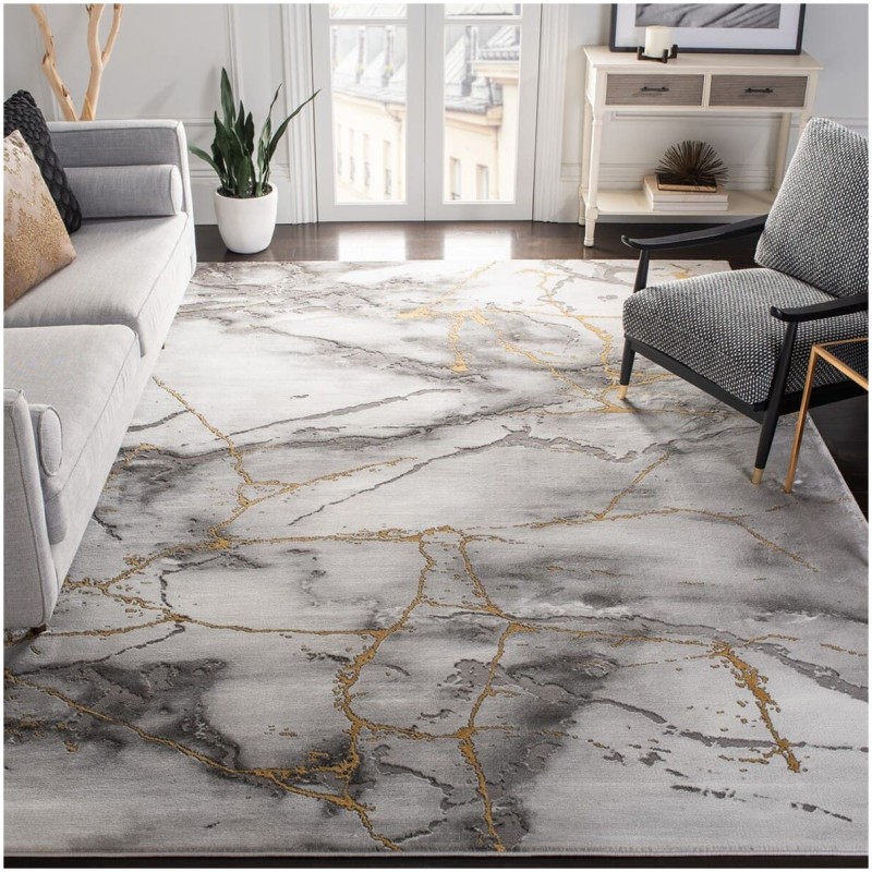 Tapete Destreza Grietas con Oro